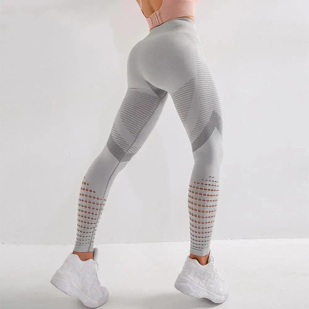 Legging de fitness taille haute sans couture - Éclat Ô quotidien