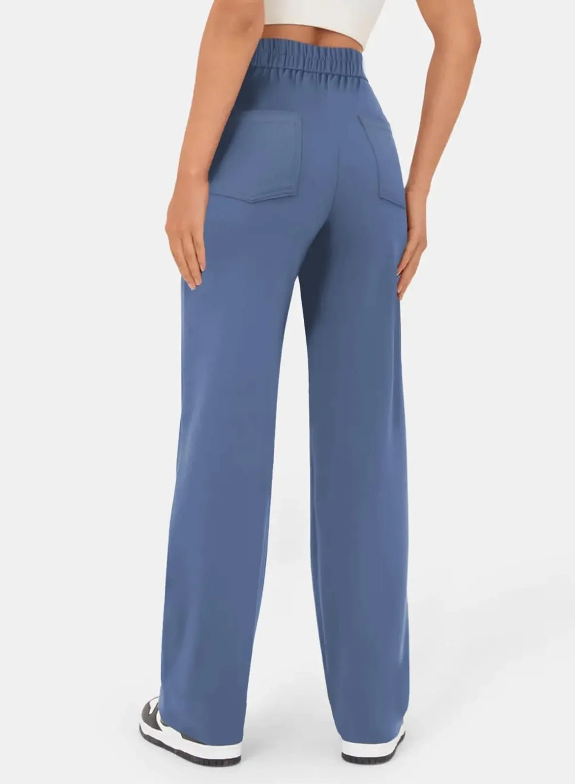 Pantalon taille haute à jambes droites nouveau Style - Éclat Ô quotidien
