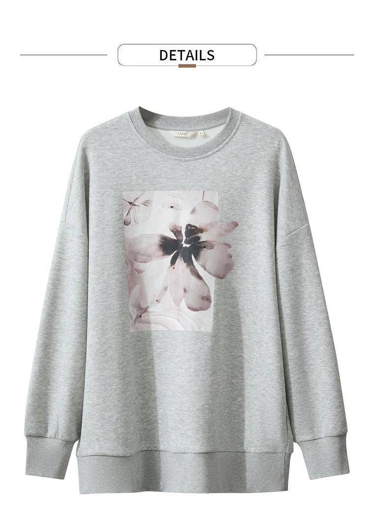 Chandail élégant avec imprimé Floral - Éclat Ô quotidien