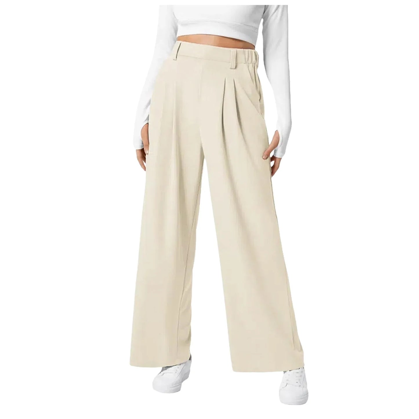 Pantalon Palazzo Taille haute - Éclat Ô quotidien