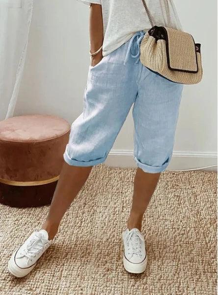 Pantalon décontracté en coton - Éclat Ô quotidien