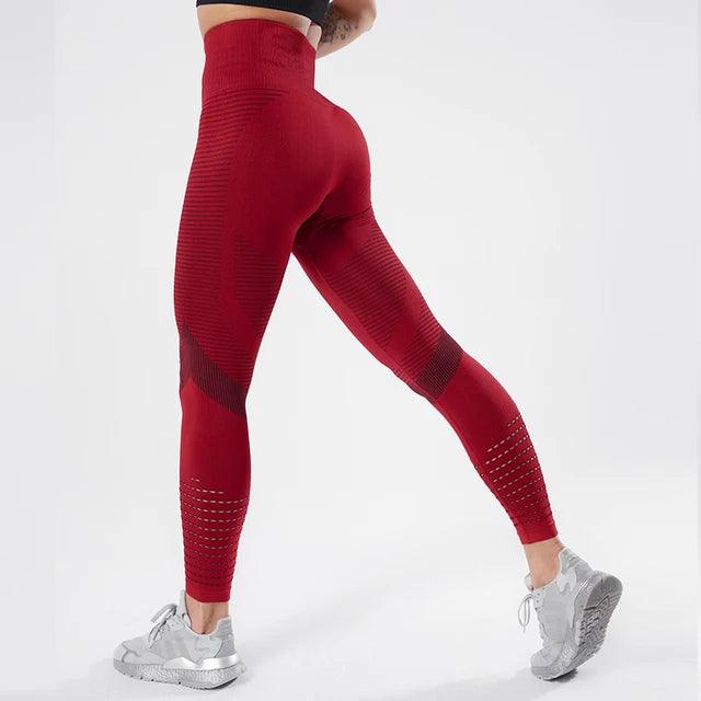 Legging de fitness taille haute sans couture - Éclat Ô quotidien