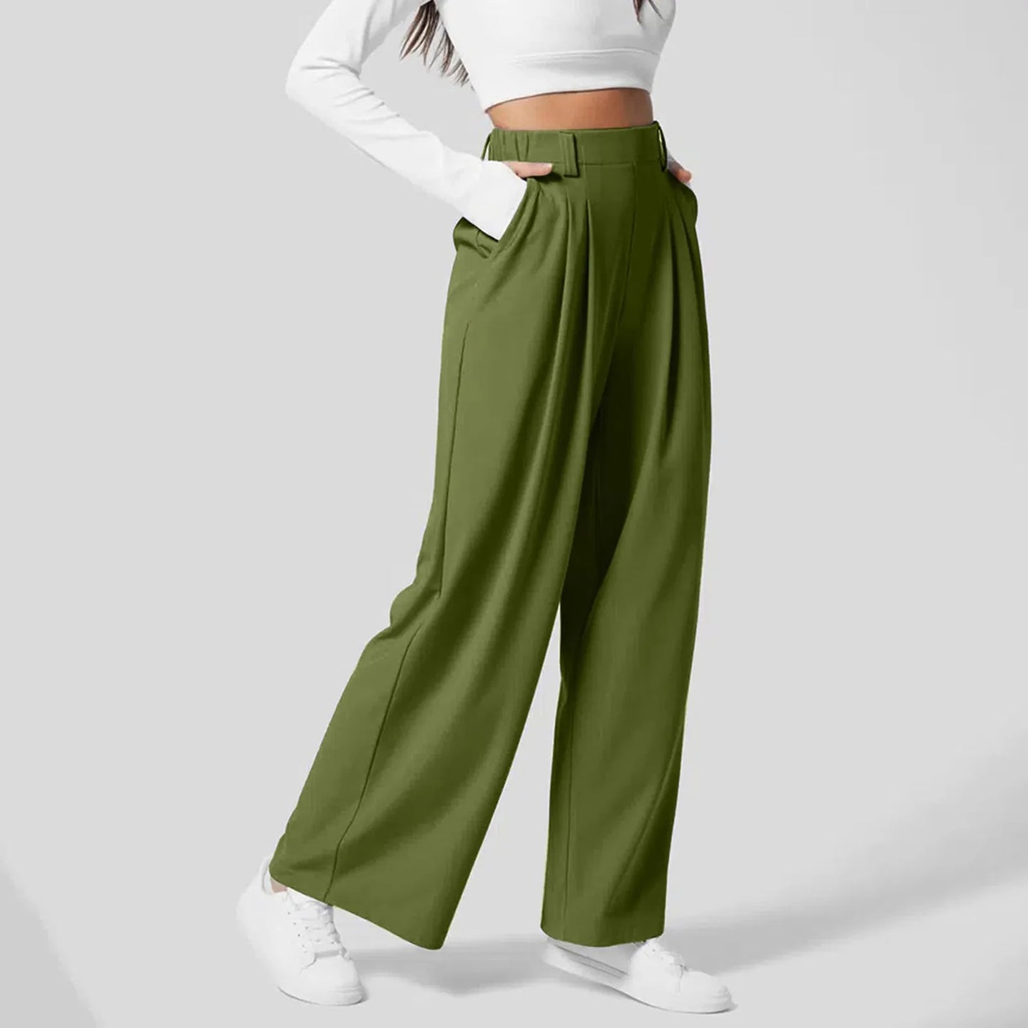 Pantalon Palazzo Taille haute - Éclat Ô quotidien