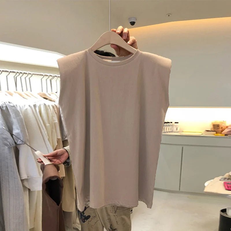 T-shirt d'été à manches larges et col rond pour femmes - Éclat Ô quotidien