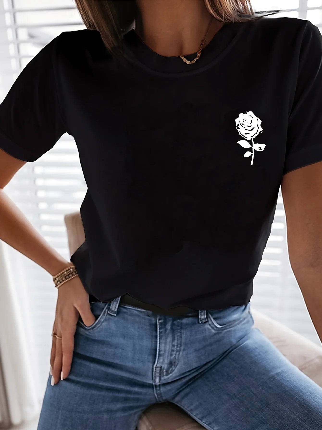 t-shirts rose - Éclat Ô quotidien