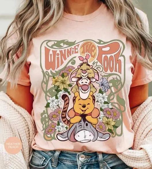 T-Shirt vintage "Winnie the Pooh" - Éclat Ô quotidien