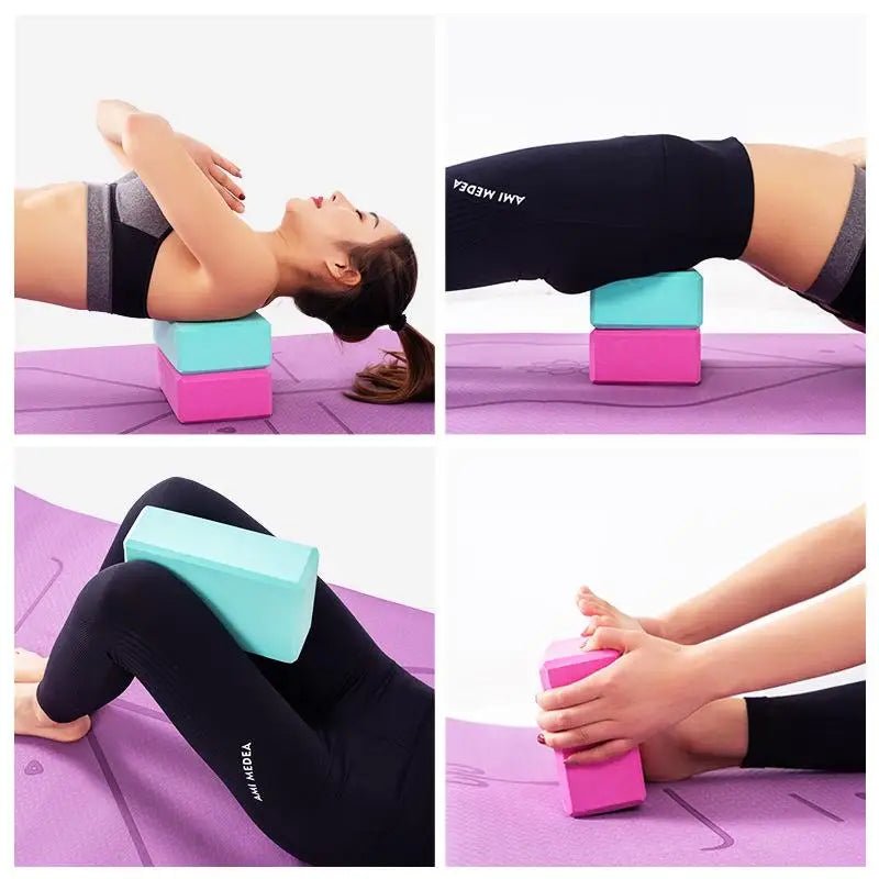 Blocs de yoga en mousse EVA – Ensemble de 2 blocs - Éclat Ô quotidien