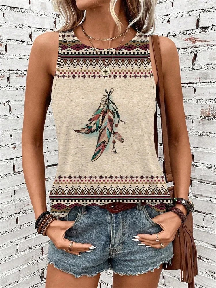 Gilet sans manche de col rond des femmes 2025 - Éclat Ô quotidien