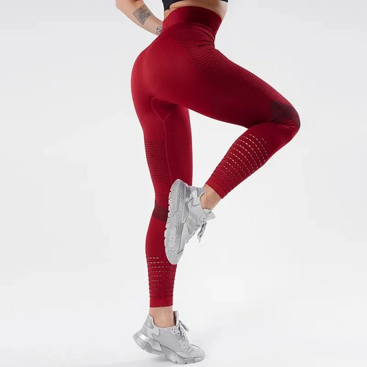 Legging de fitness taille haute sans couture - Éclat Ô quotidien