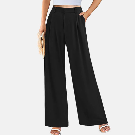 Pantalon Décontracté à Jambes Larges - Éclat Ô quotidien