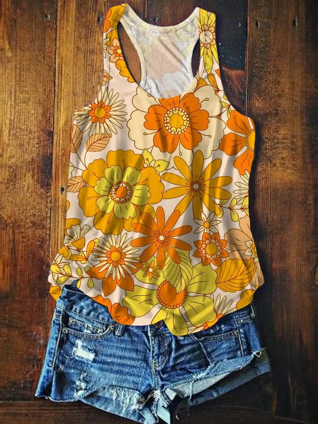 Rétro fleurs Art floral 3D - Éclat Ô quotidien