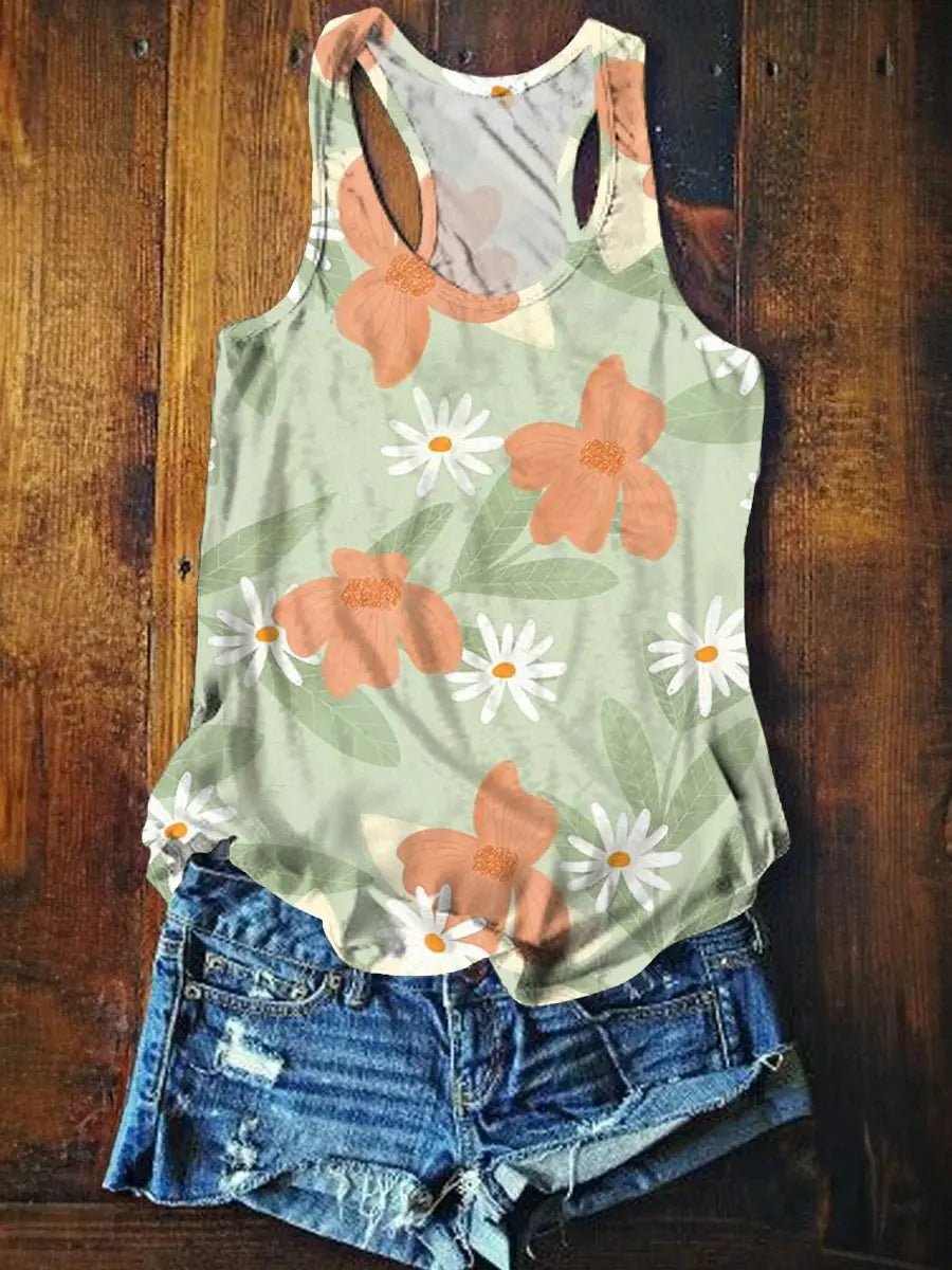 Rétro fleurs Art floral 3D - Éclat Ô quotidien