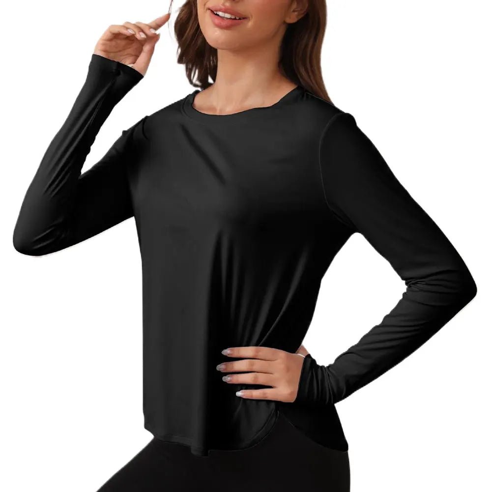 Haut d'entraînement à manche longue - Éclat Ô quotidien