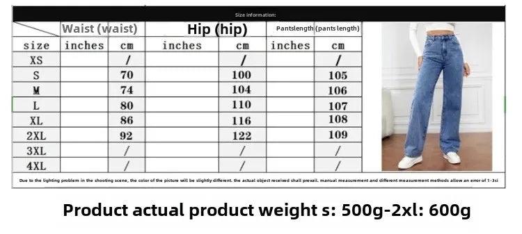 Jean en denim taille haute - Éclat Ô quotidien