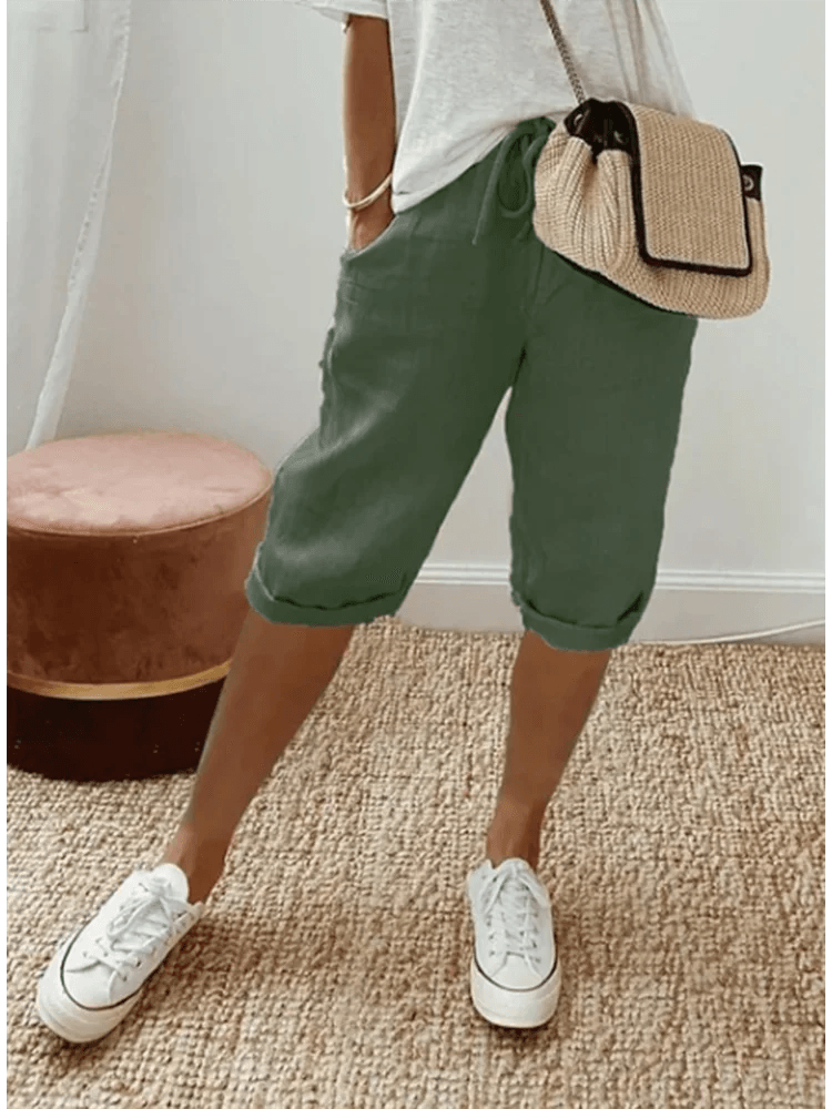 Pantalon décontracté en coton - Éclat Ô quotidien