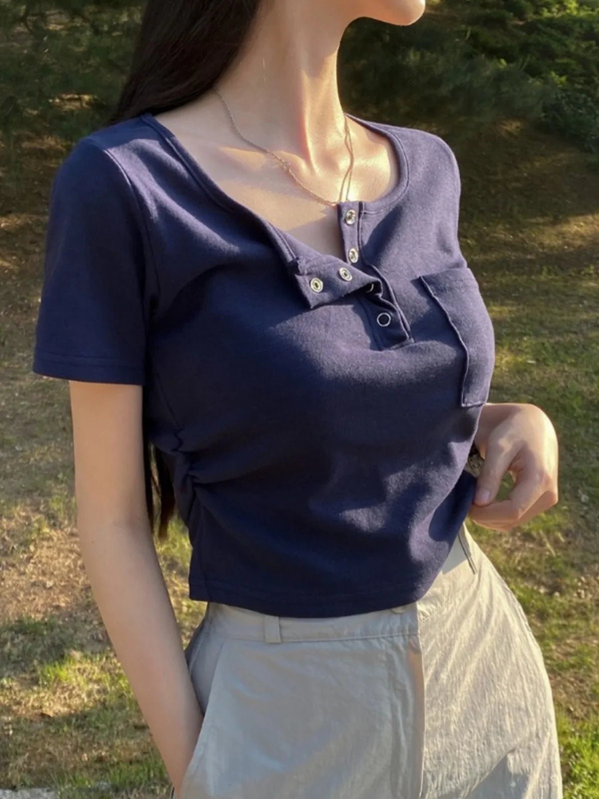 T-shirt coupe ajustée pour femme - Éclat Ô quotidien