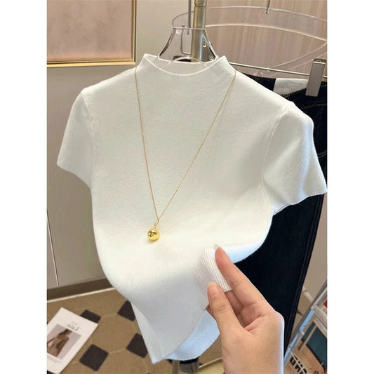 T-shirt dames mince en coton - Éclat Ô quotidien